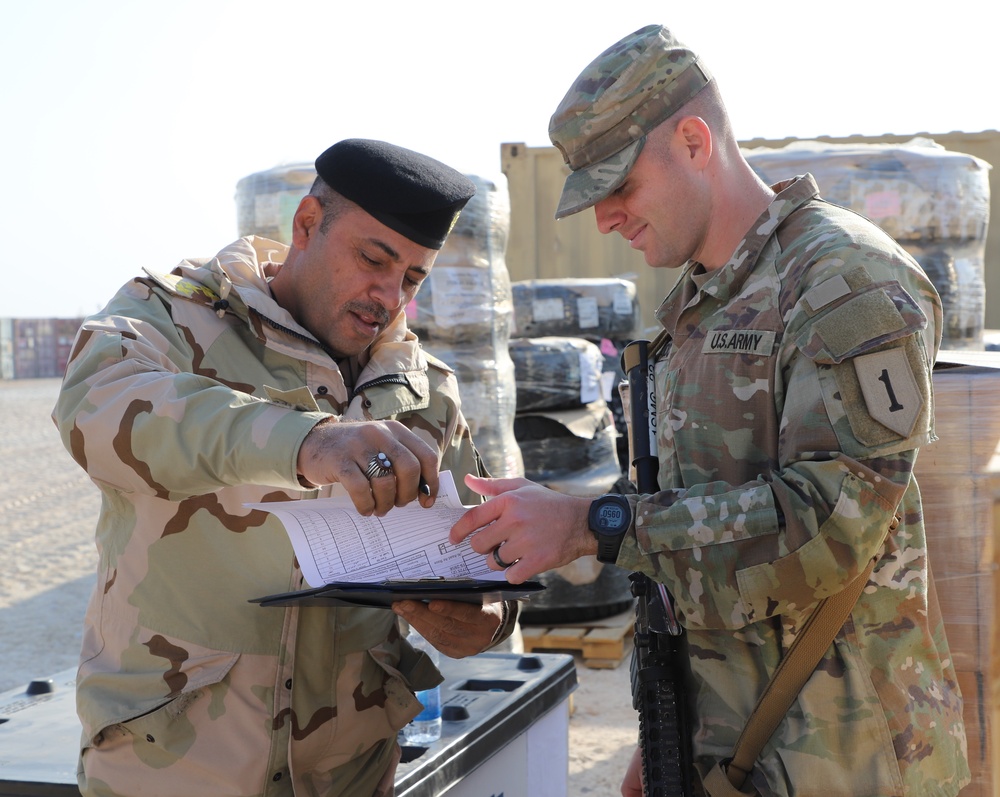 Dec. 15, 2021 CTEF Divestment at Al Asad Air Base, Iraq