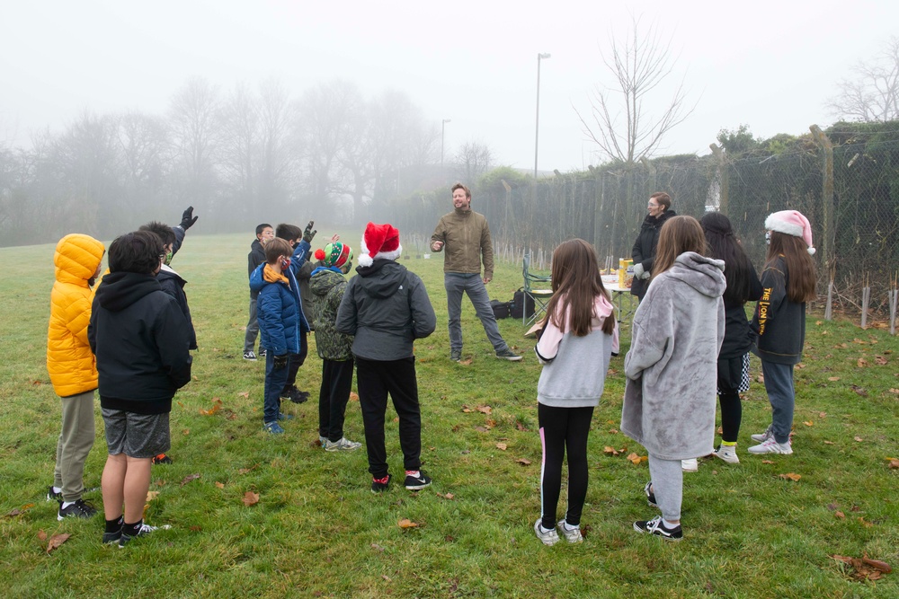 Alconbury students plant trees