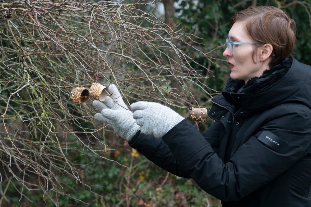 Alconbury students plant trees