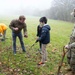 Alconbury students plant trees