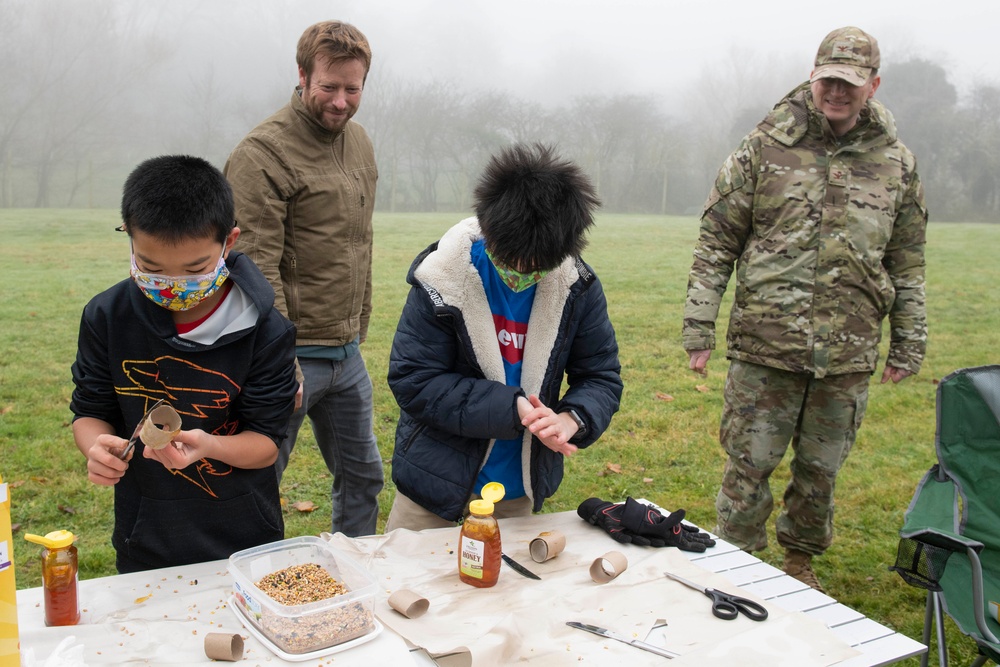 Alconbury students plant trees