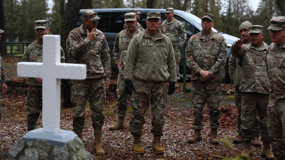 Puerto Rico’s TAG visits troops in Poland