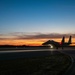 F-15 Strike Eagle sunset take off