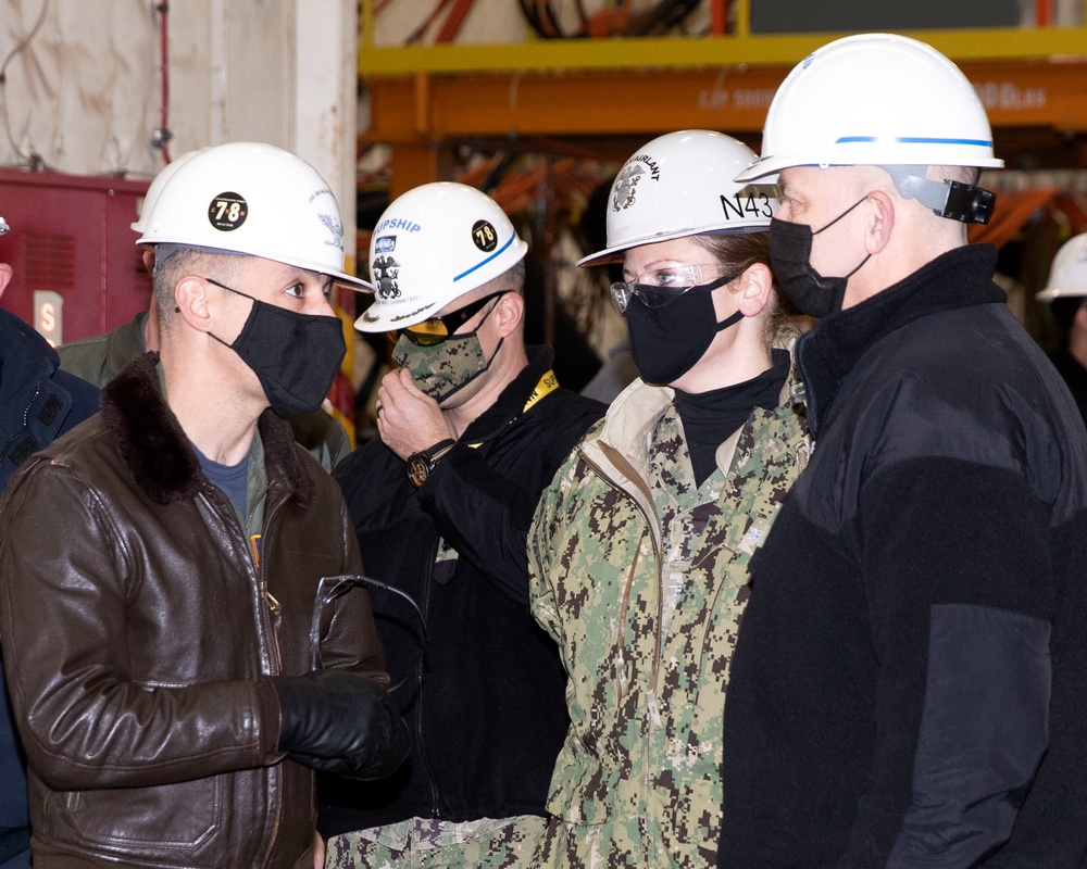 PEO Aircraft Carriers Visits GRF