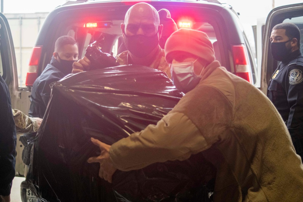 CBP and NYPD toy donation drive for Afghan children