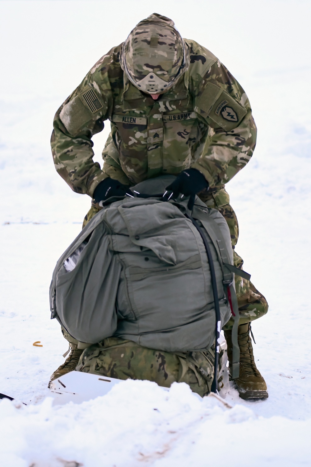 Airborne Sled test