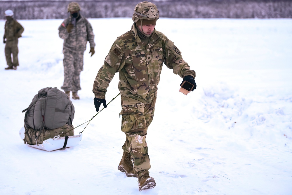 Airborne Sled test