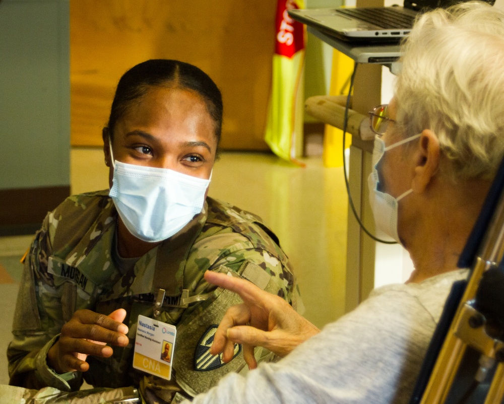 National Guard troops provide relief to central New York nursing home