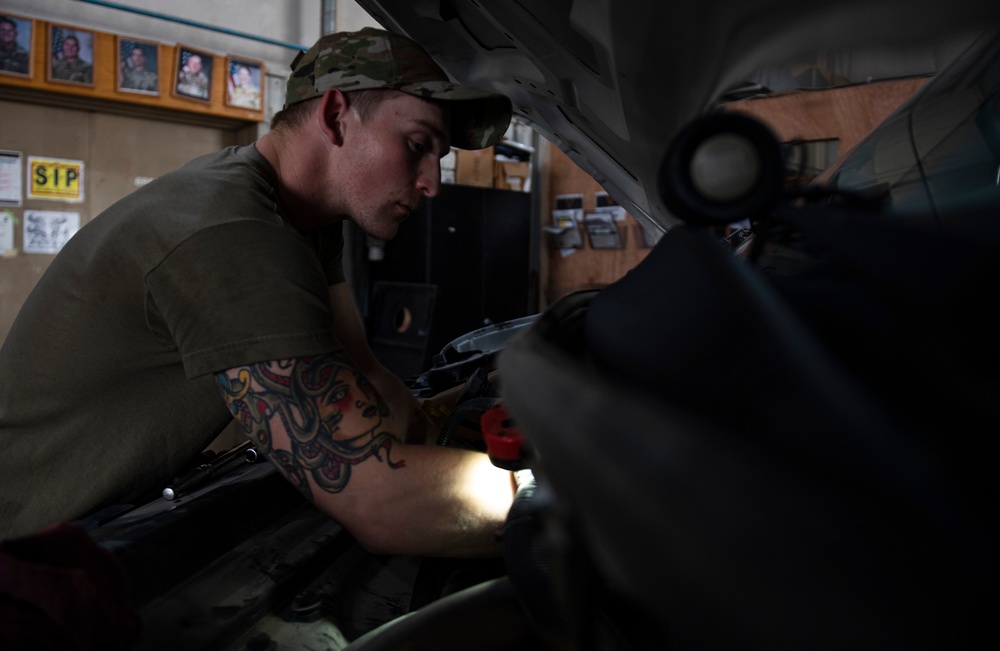 Vehicle Maintenance keeps the Wheels of ASAB Turning