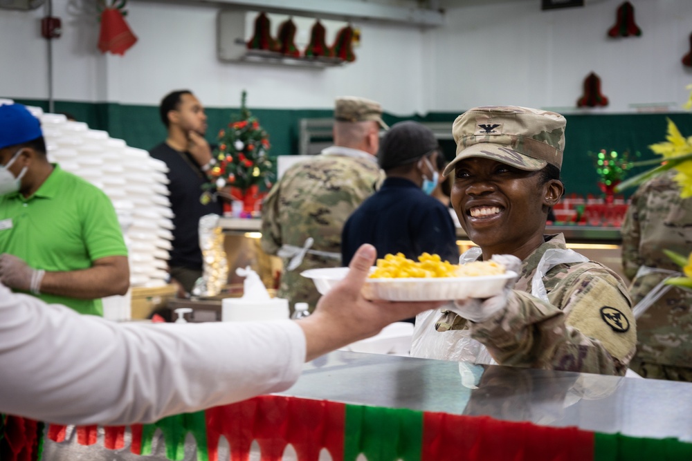 Camp Arifjan Christmas Meal 2021