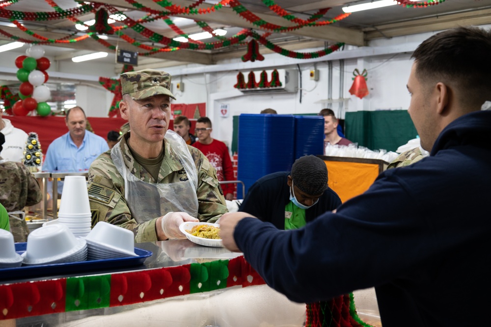 Camp Arifjan Christmas Meal 2021