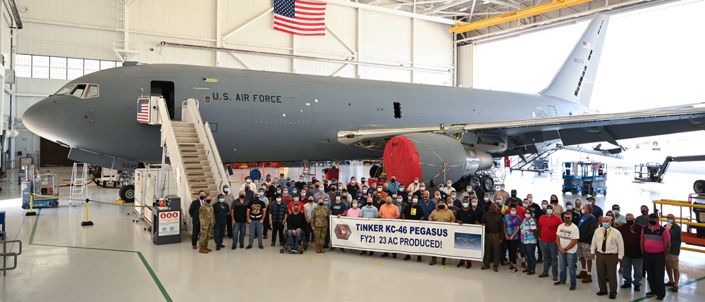 568th AMXS completes first year of depot production at new KC-46A campus