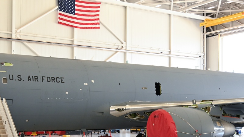 568th AMXS completes first year of depot production at new KC-46A campus
