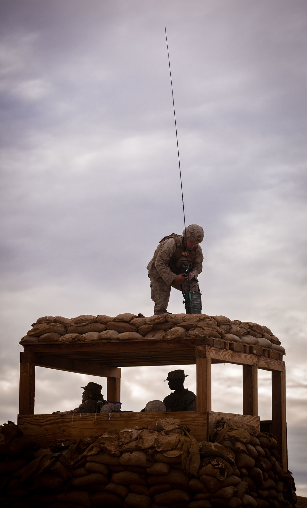 Combat Logistics Battalion 7 Field Radio Operator