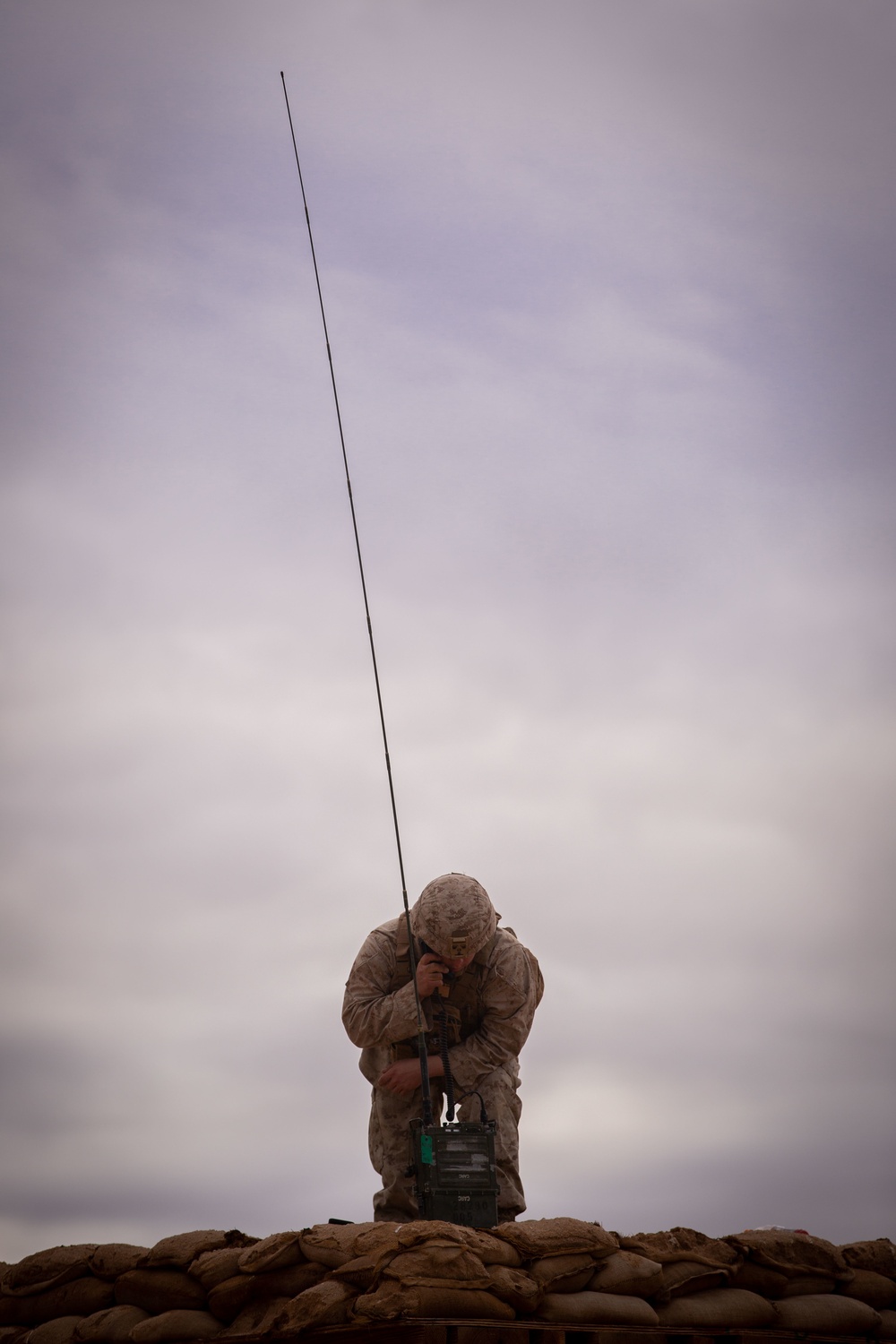 Combat Logistics Battalion 7 Field Radio Operator