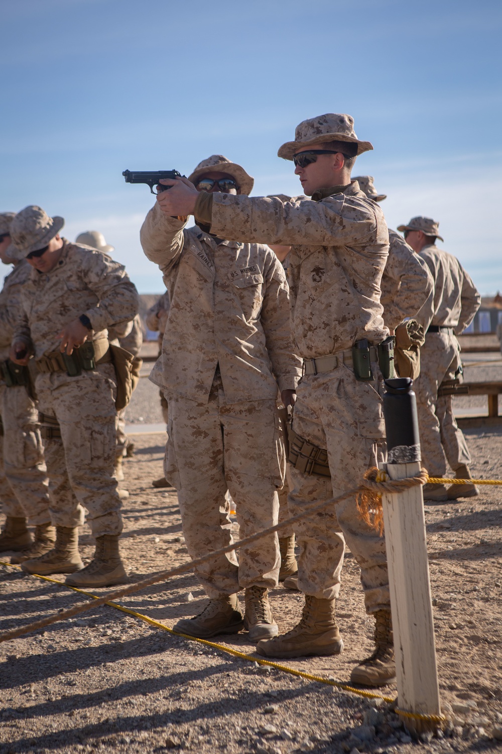 1st Supply Battalion Steel Knight Pistol Range