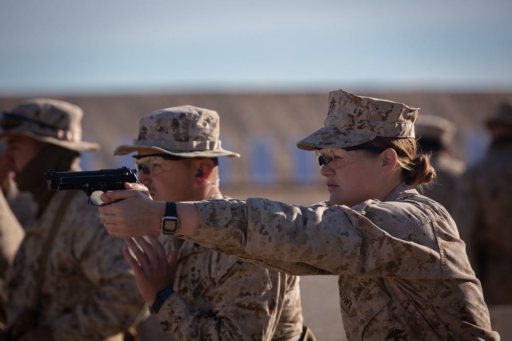 1st Supply Battalion Steel Knight Pistol Range