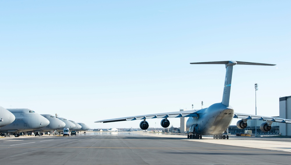 Dover AFB C-5Ms provide rapid global mobility