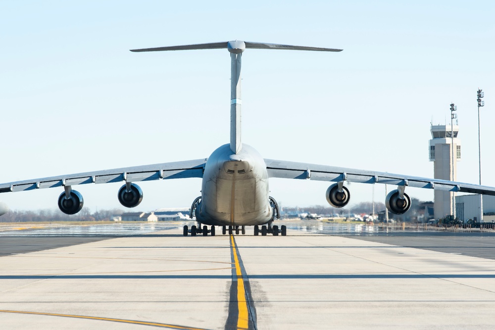 Dover AFB C-5Ms provide rapid global mobility