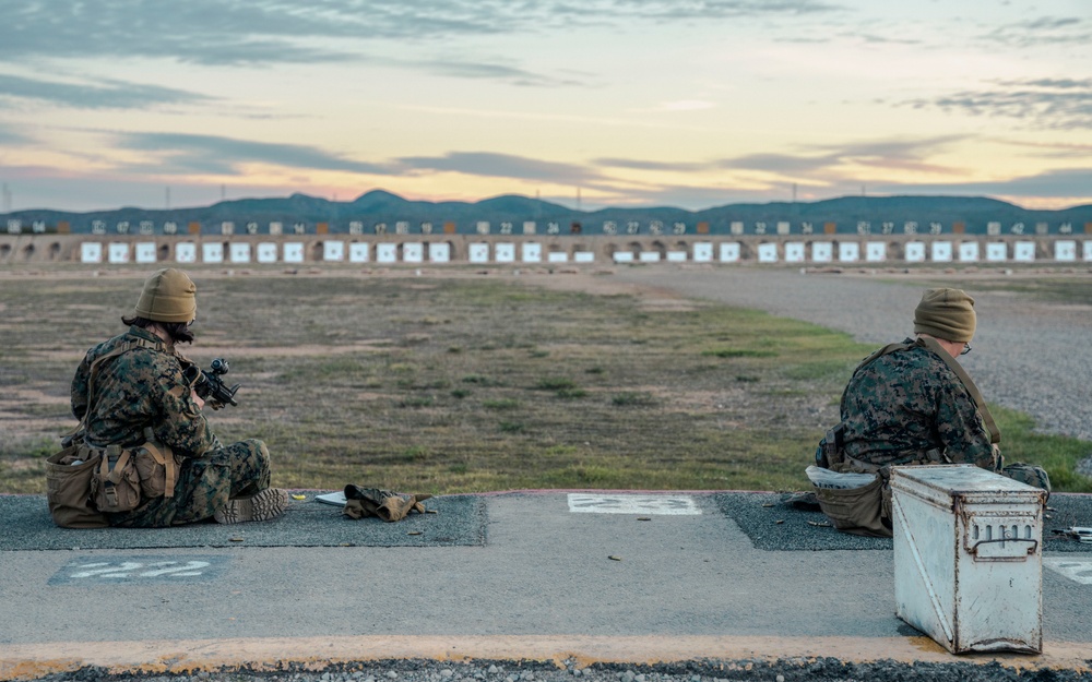 Golf Company live-fire training