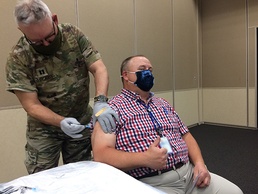 Vaccine clinic draws over 100 DSCR employees