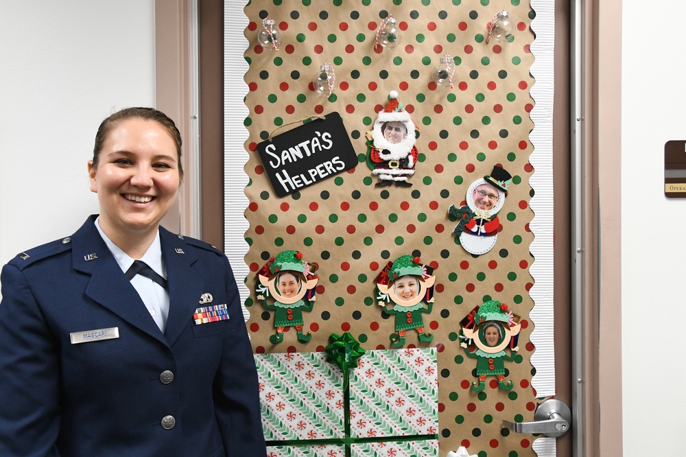 168th Logistics Squadron decks the halls