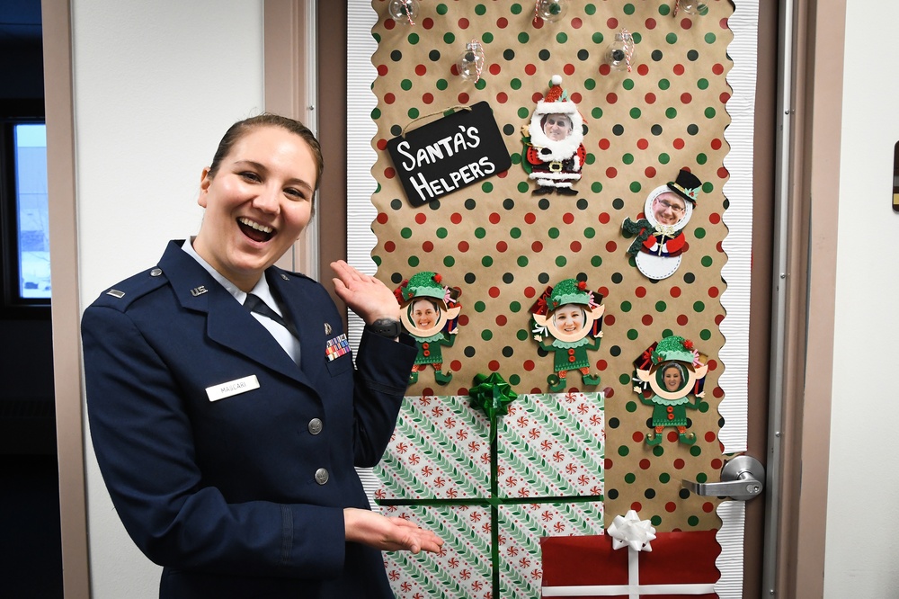 168th Logistics Squadron decks the halls