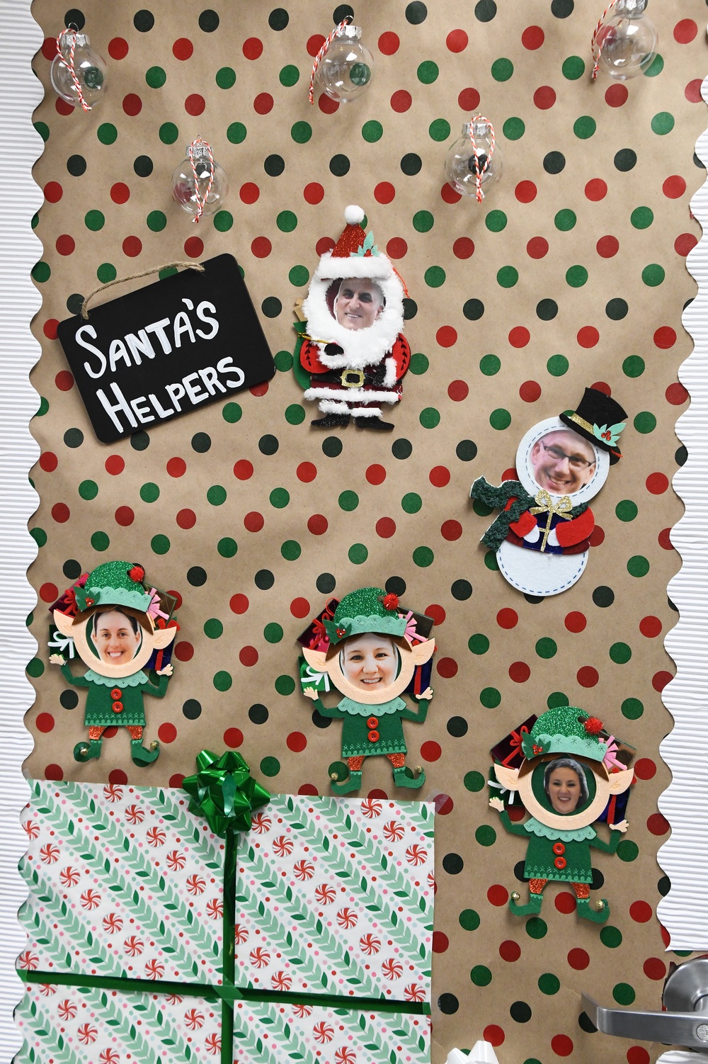 168th Logistics Squadron decks the halls