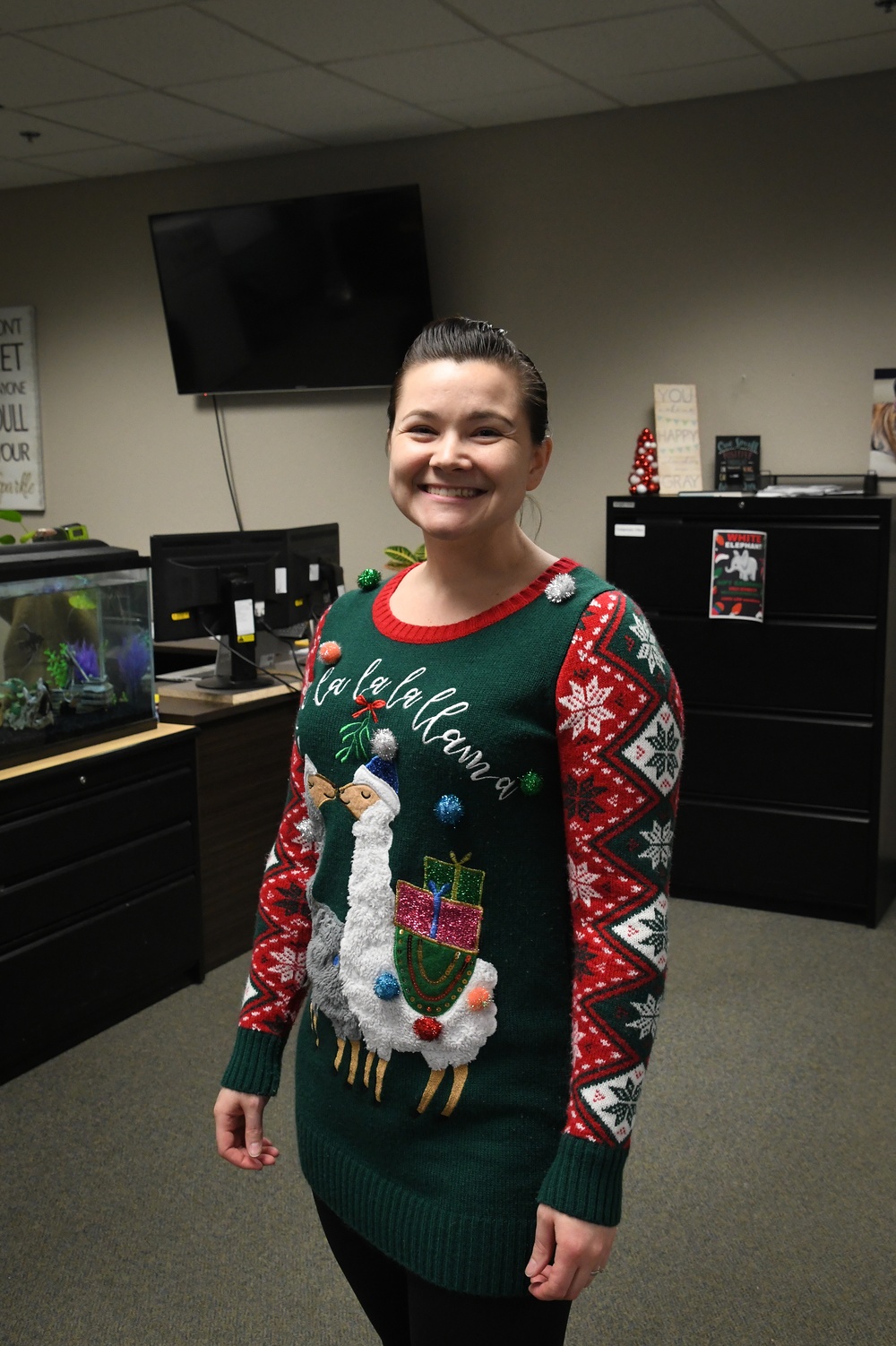 168th Logistics Squadron decks the halls