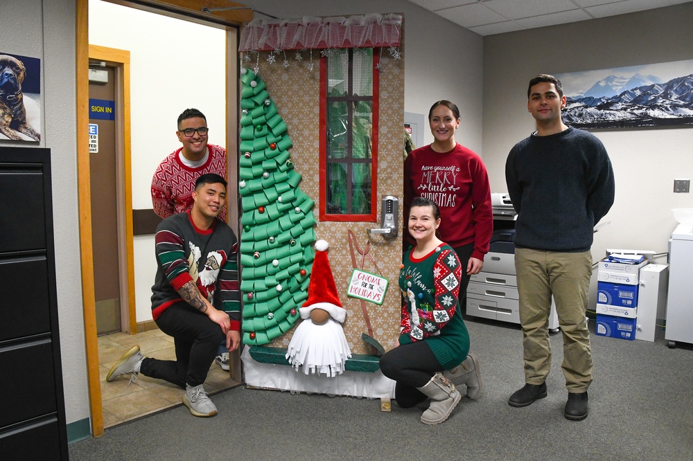 168th Logistics Squadron decks the halls
