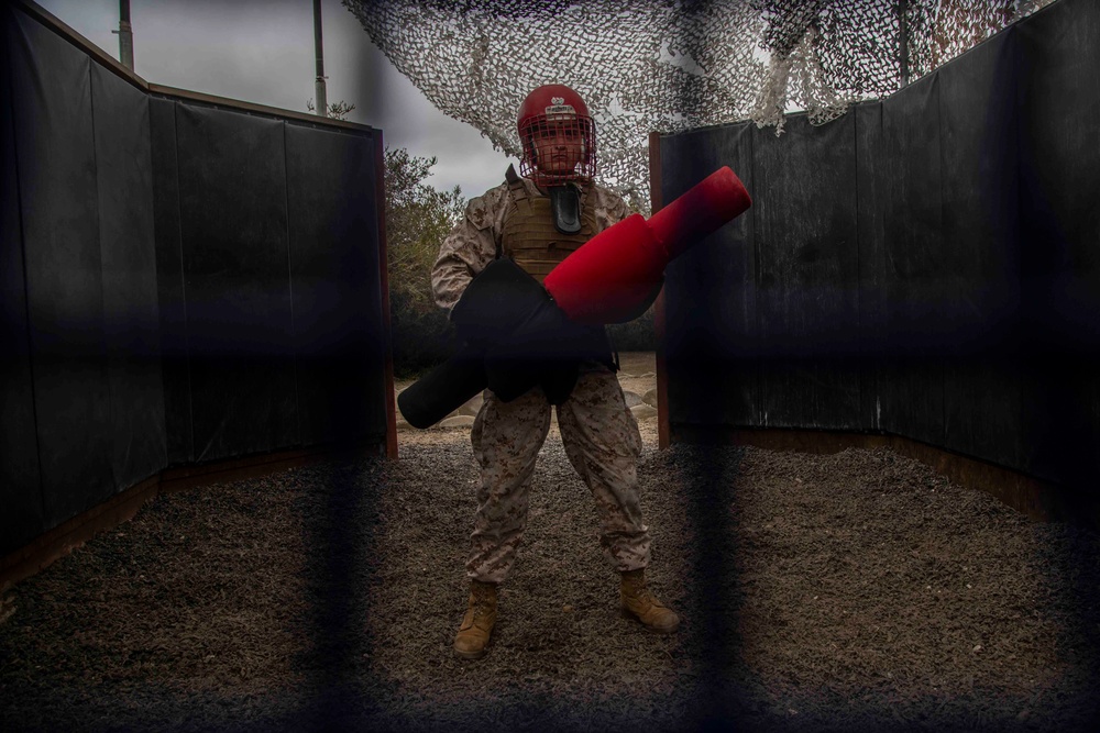 Fox Company Bayonet Assault Course and Pugil Sticks