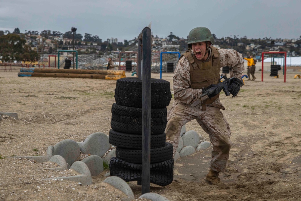 Fox Company Bayonet Assault Course and Pugil Sticks