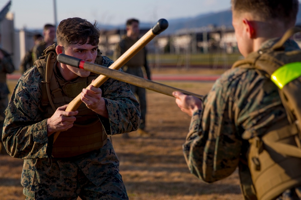 Marines with MAG-12 earn Green Belts