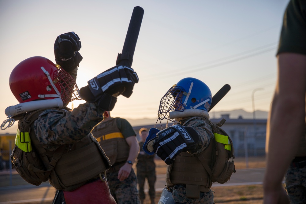 Marines with MAG-12 earn Green Belts