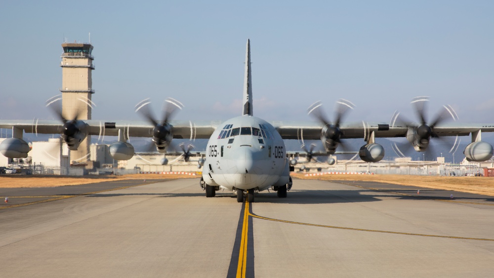 VMGR-152 Takes to the Skies