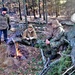 Improvised shelter building among important skills taught to Cold-Weather Operations Course Class 22-01 students