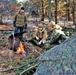 Improvised shelter building among important skills taught to Cold-Weather Operations Course Class 22-01 students