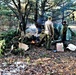 Improvised shelter building among important skills taught to Cold-Weather Operations Course Class 22-01 students