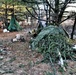 Improvised shelter building among important skills taught to Cold-Weather Operations Course Class 22-01 students