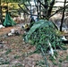 Improvised shelter building among important skills taught to Cold-Weather Operations Course Class 22-01 students