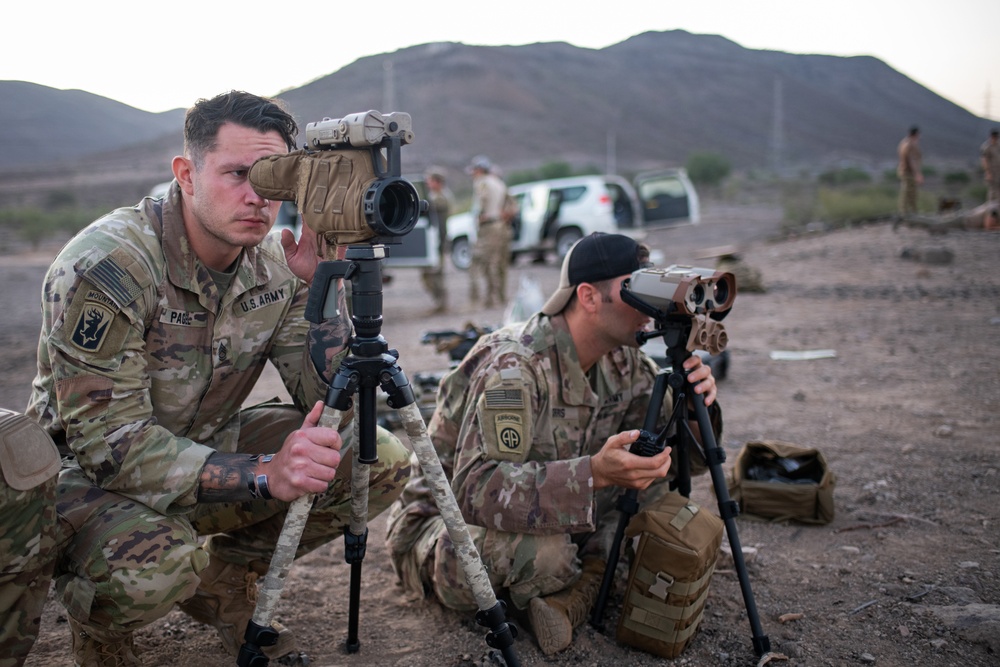 joint sniper rifle proficiency training exercise