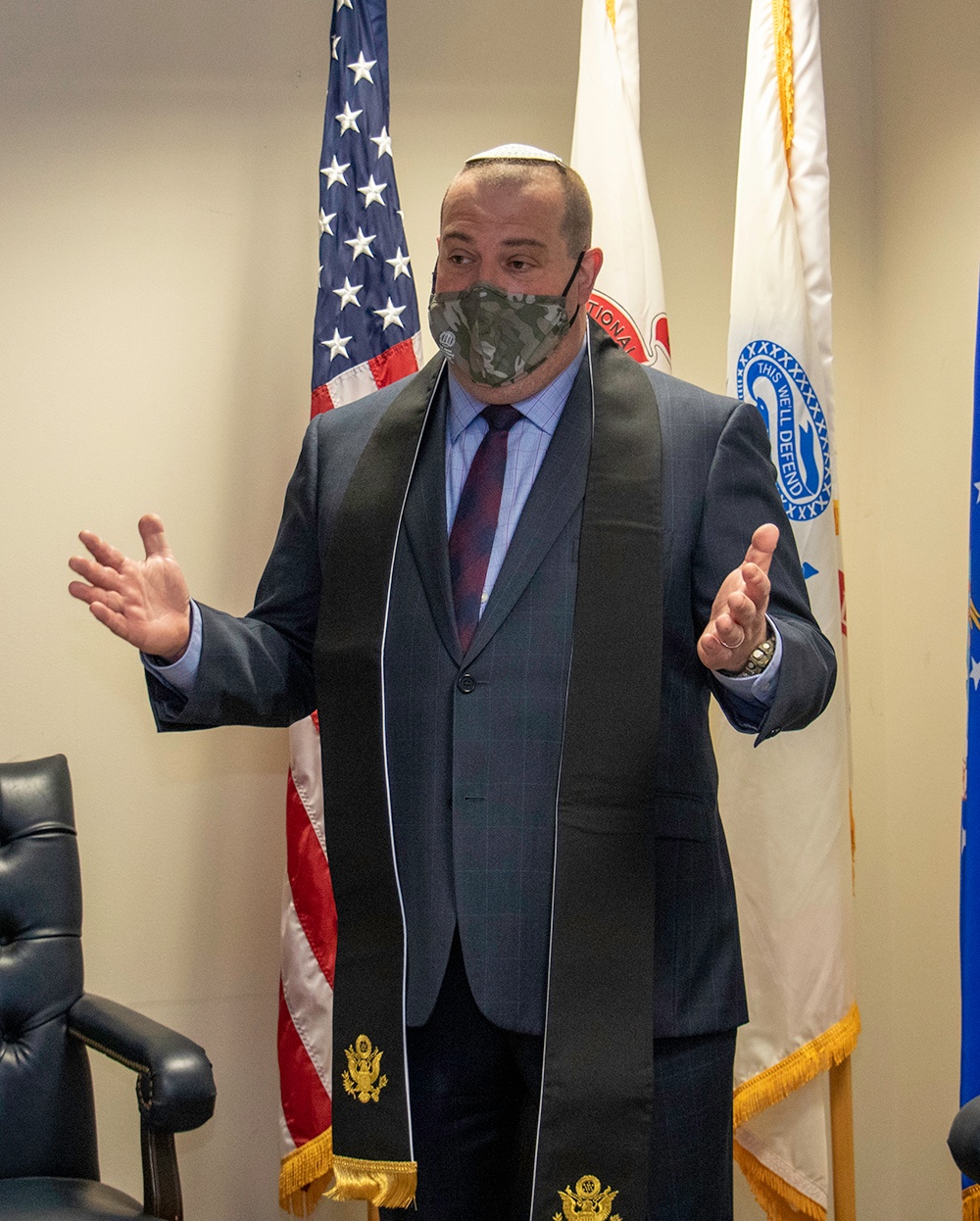 Northbrook Illinois Rabbi Sworn in as Chaplain in Illinois Army National Guard