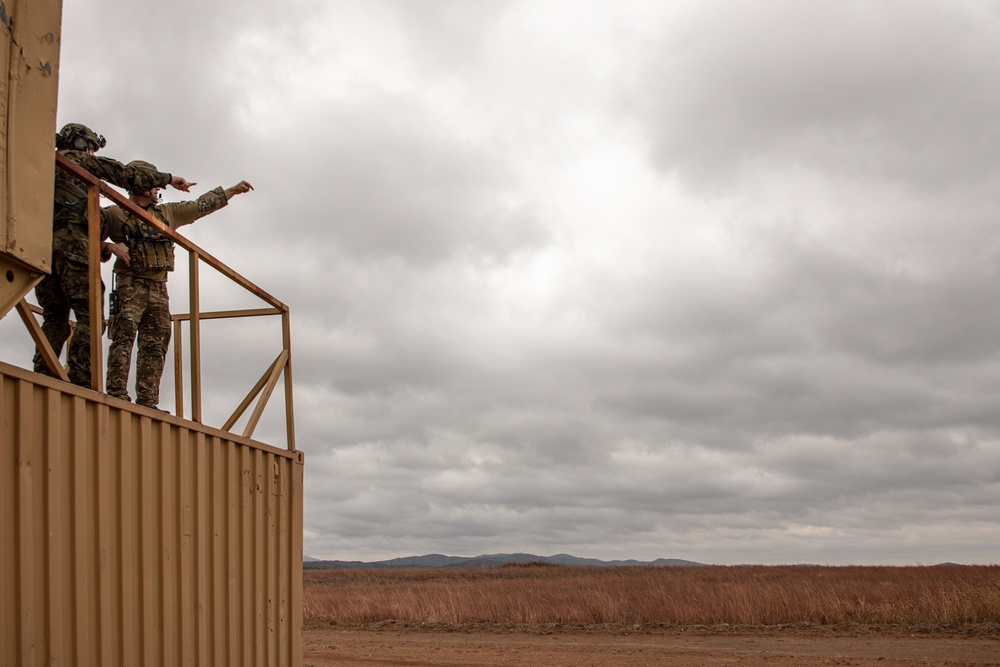 146th ASOS hosts JTAC currency training for Estonian NATO allies
