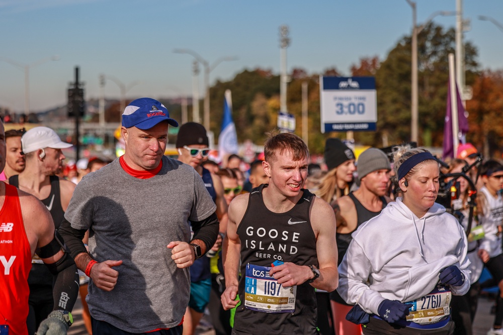 New York City Marathon Start at Sector New York