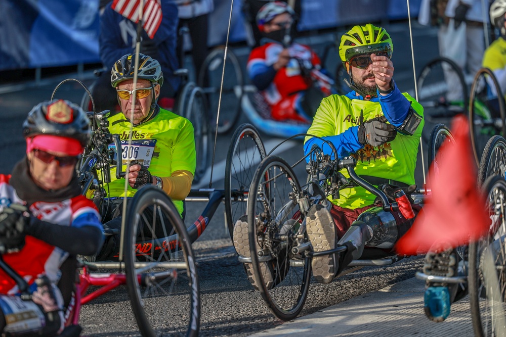 New York City Marathon Start at Sector New York