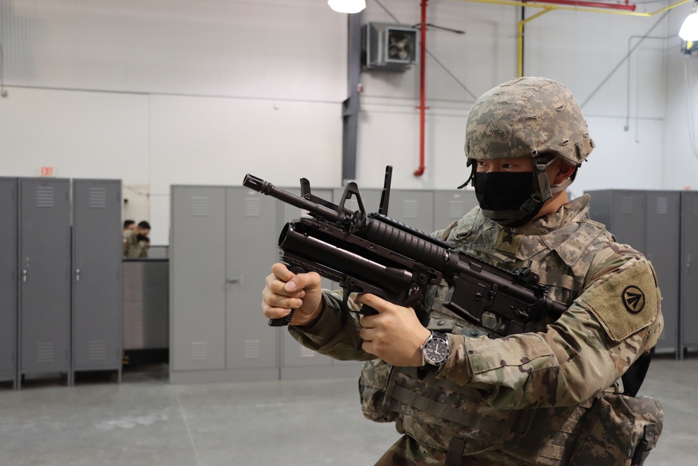 Transportation unit demonstrates readiness during weapons qualification event