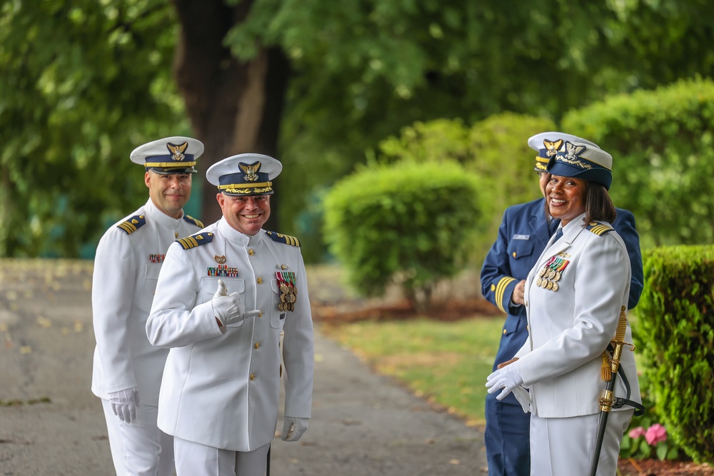 Change of Command - USCG Station New York