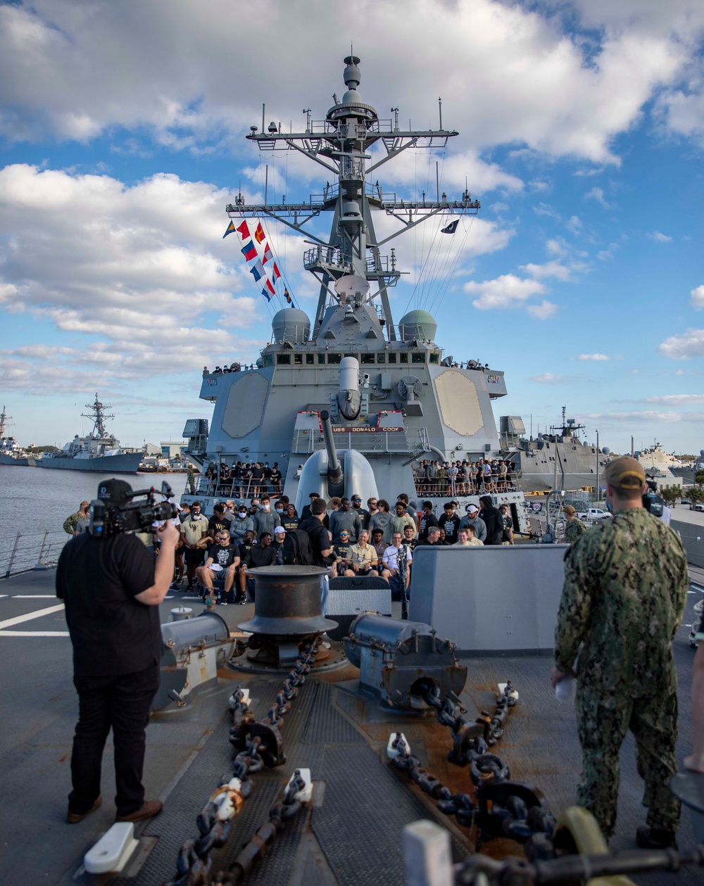 Wake Forest Visits Donald Cook