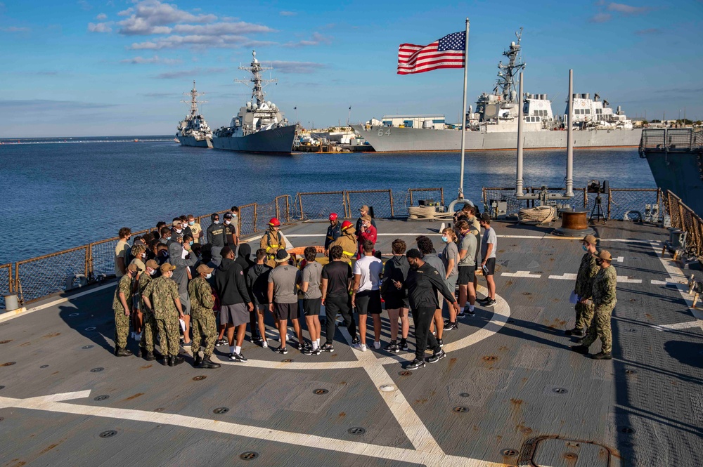 Wake Forest Visits Donald Cook