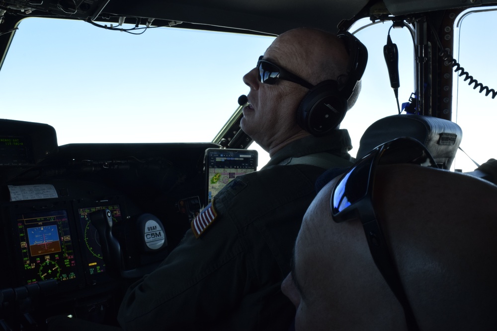 Alamo Wing hosts civic leader flight